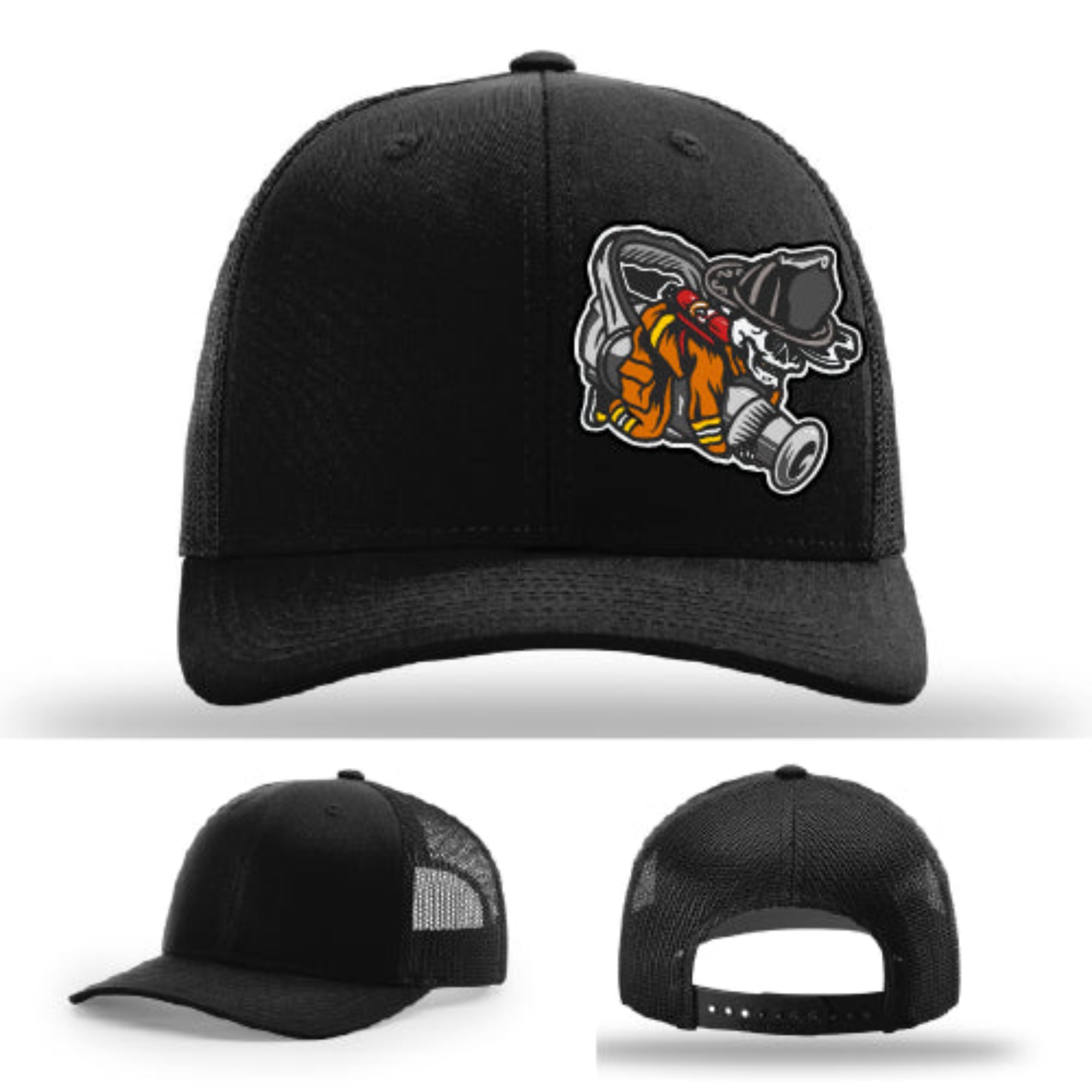 Firefighter lifestyle Richardson hat with fireman patch – built for off-duty pride and on-duty support.