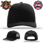 719 FOOLS skull and tool patch set on classic Richardson hat