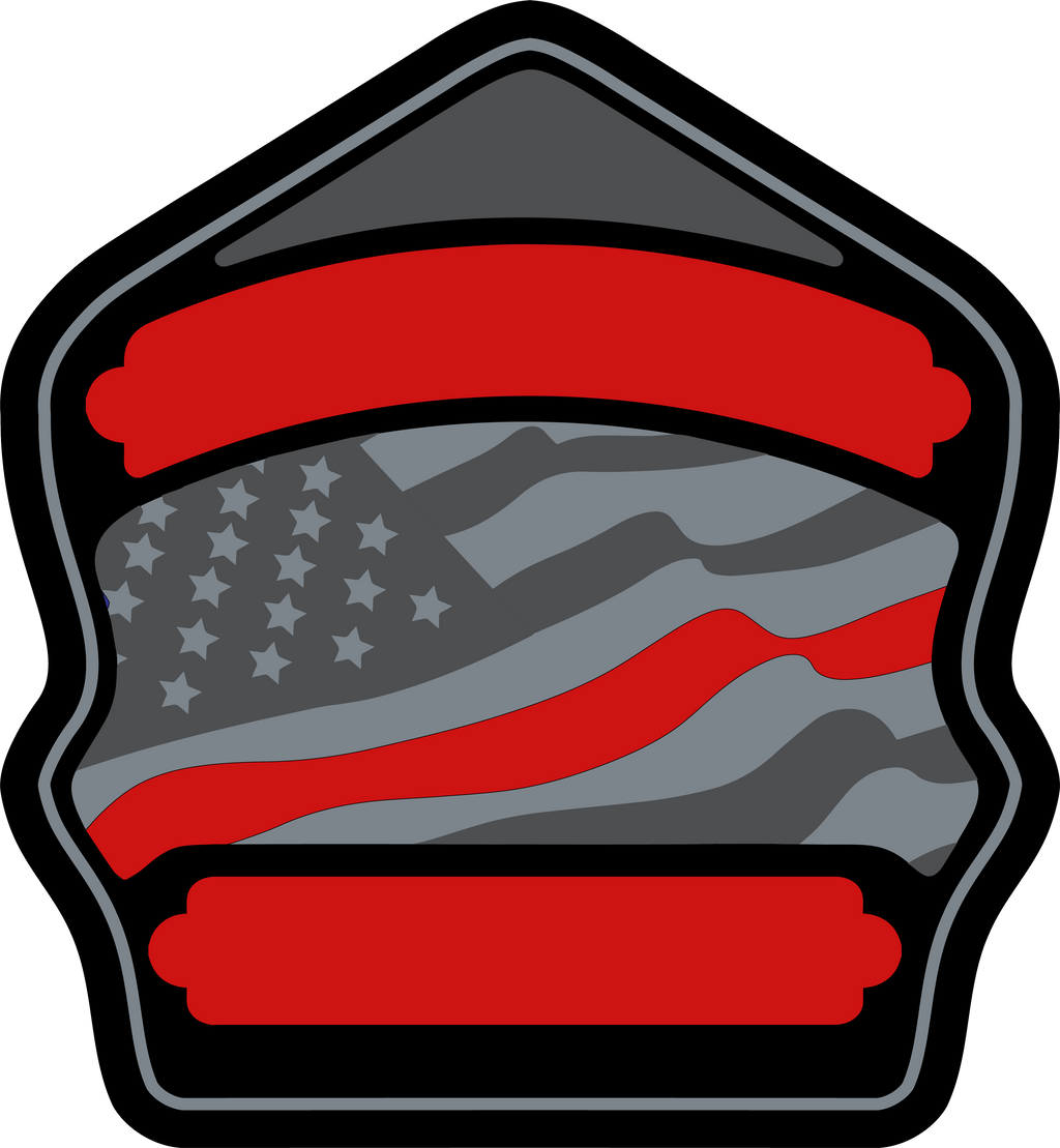 Renegade Leather Firefighter Helmet Shield