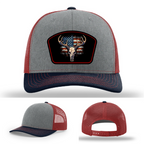 Patriotic Buck Leather Patch Hat Deer gallery view thirteen