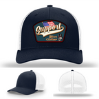 Support Blue Collar Leather Patch Hat gallery view twenty three