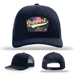 Support Blue Collar Leather Patch Hat gallery view twenty five