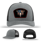 Patriotic Buck Leather Patch Hat gallery image two hundred thirty eight