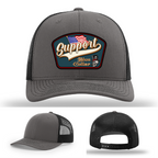 Support Blue Collar Leather Patch Hat gallery view eleven