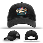 Support Blue Collar Leather Patch Hat gallery view four