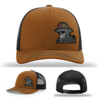 The Pipeman leather patch hat gallery view six