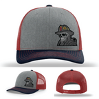 The Pipeman leather patch hat gallery view thirty three