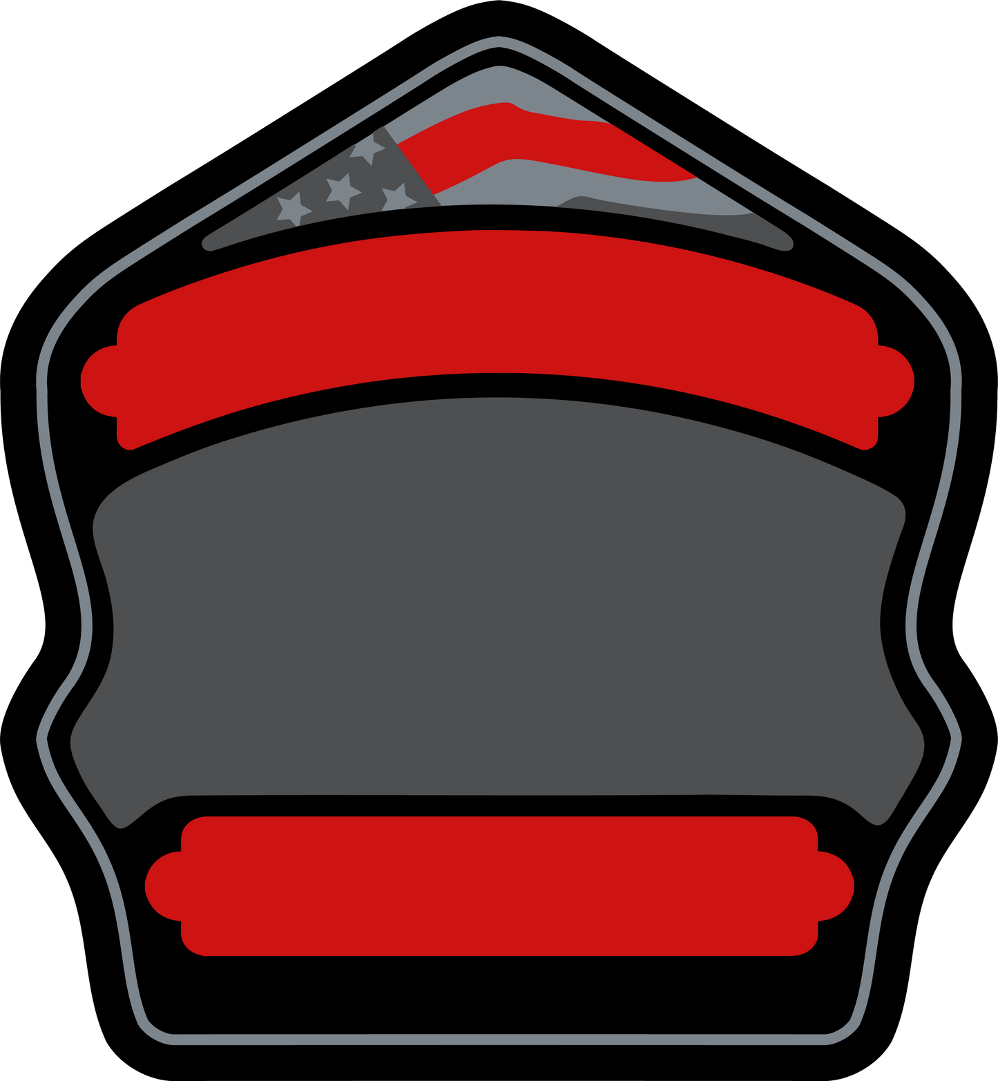 Renegade Leather Firefighter Helmet Shield