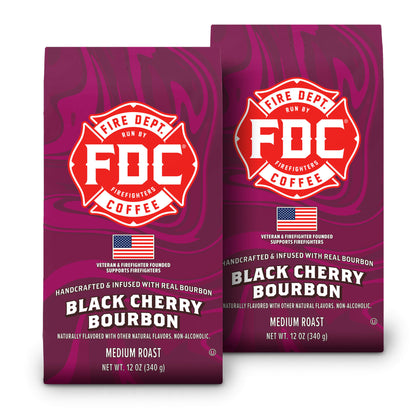 Black Cherry Bourbon Infused Coffee