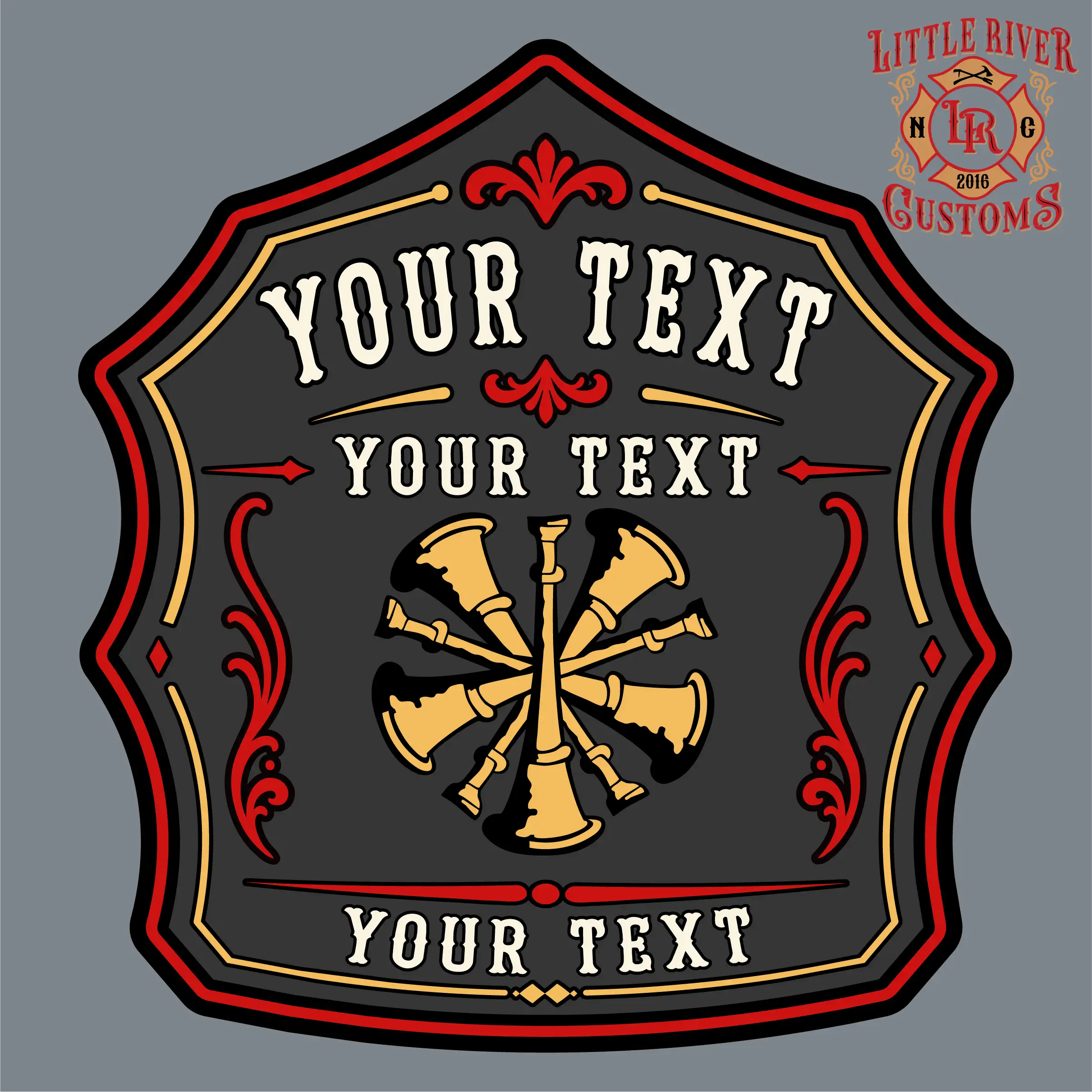 High Roller Firefighter Helmet Shield