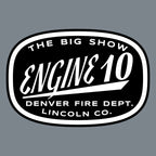 Custom firefighter hats with leather patch on Richardson 112 for your fire department