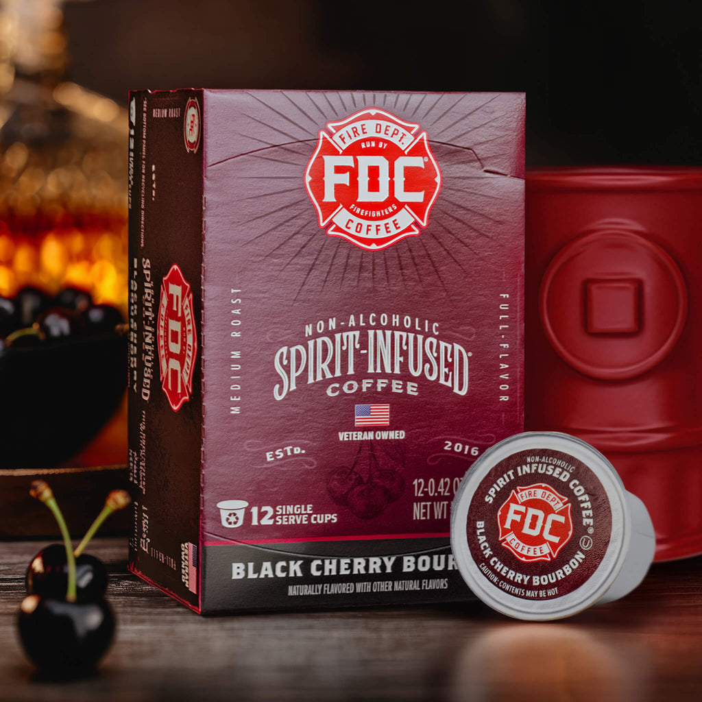 Black Cherry Bourbon Infused Coffee Pods