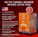 Salted Caramel Bourbon Infused Coffee Pods
