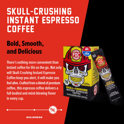 Skull Crushing Instant Espresso Coffee
