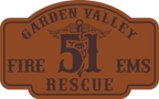 Garden Valley Fire Station Hat Custom Leather Patch Richardson