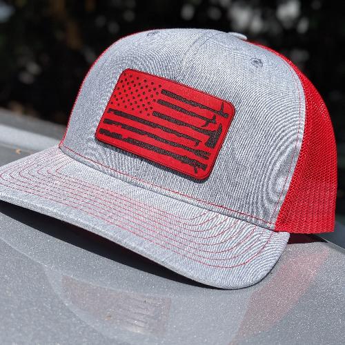 Custom Richardson Maltese Cross fire department hat, first responder hats, firefighter leather patch hats, Custom firefighter hats, fireman gifts, Best firefighter gifts, Fire shield hat Thin red line hats