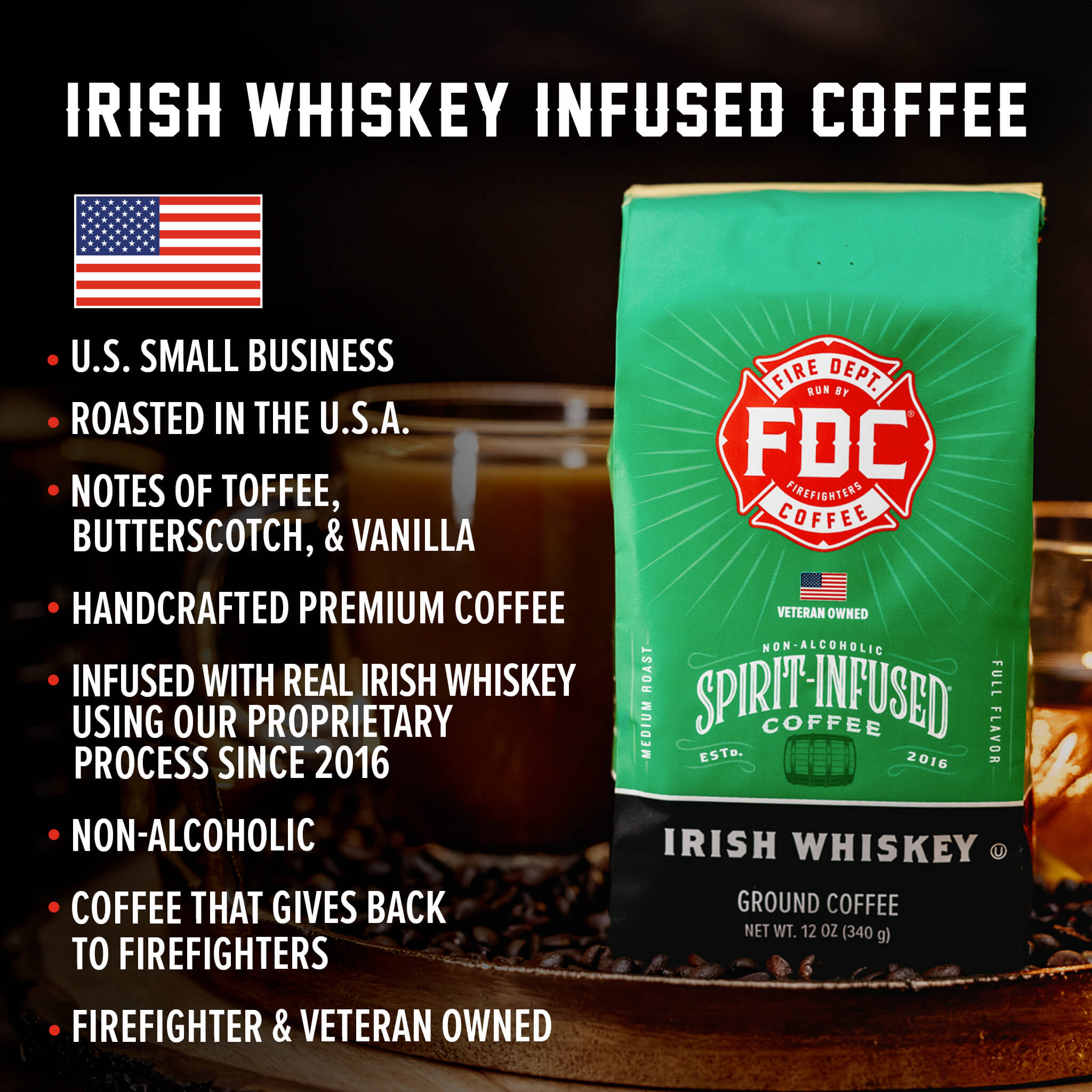 Irish Whiskey Infused Coffee