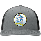 Rockaway Point Firefighter Leather Patch Hat