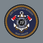 New Hanover County Fire Rescue Leather Patch Hat