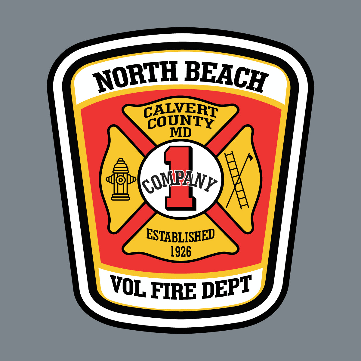 Custom firefighter hats with leather patch on Richardson 112 for your fire department
