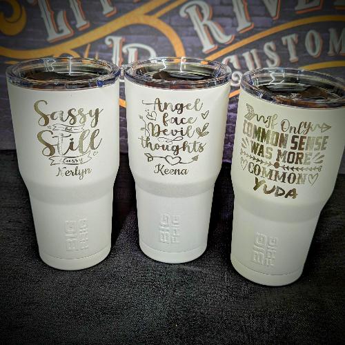 Custom engraved tumbler, Monogram tumbler, custom monogram, stainless steel tumbler, custom tumbler, best tumbler, Custom YETI, better than yeti. cheap tumblers, cheap custom tumblers