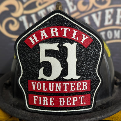 Custom firefighter helmet shield For Cairns N5A, N6A, and Phenix TL2 Helmets