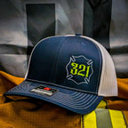 Fire Company Offset Maltese Hat
