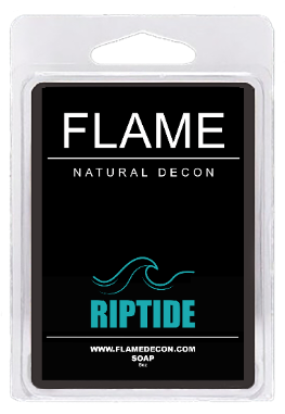 Flame Decon decon soap bar with activated charcoal