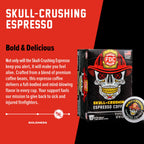 Skull Crushing Espresso Coffee Pods