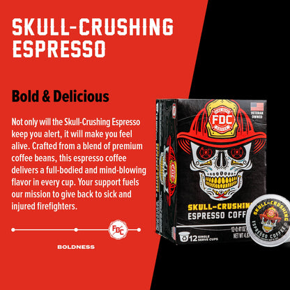 Skull Crushing Espresso Coffee Pods