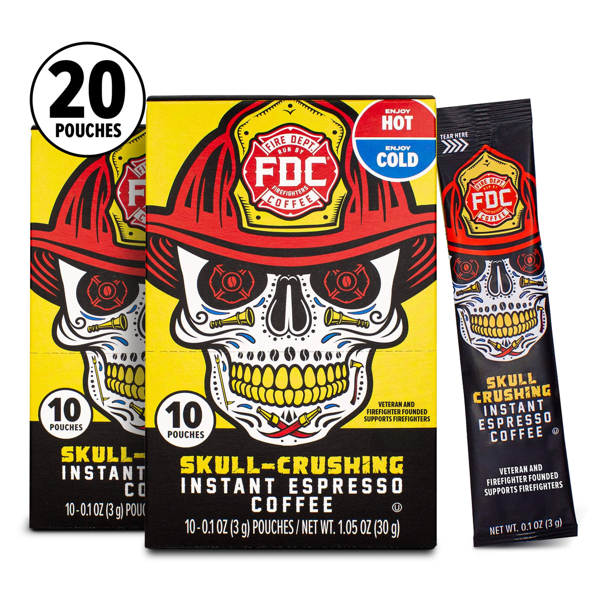 Skull Crushing Instant Espresso Coffee