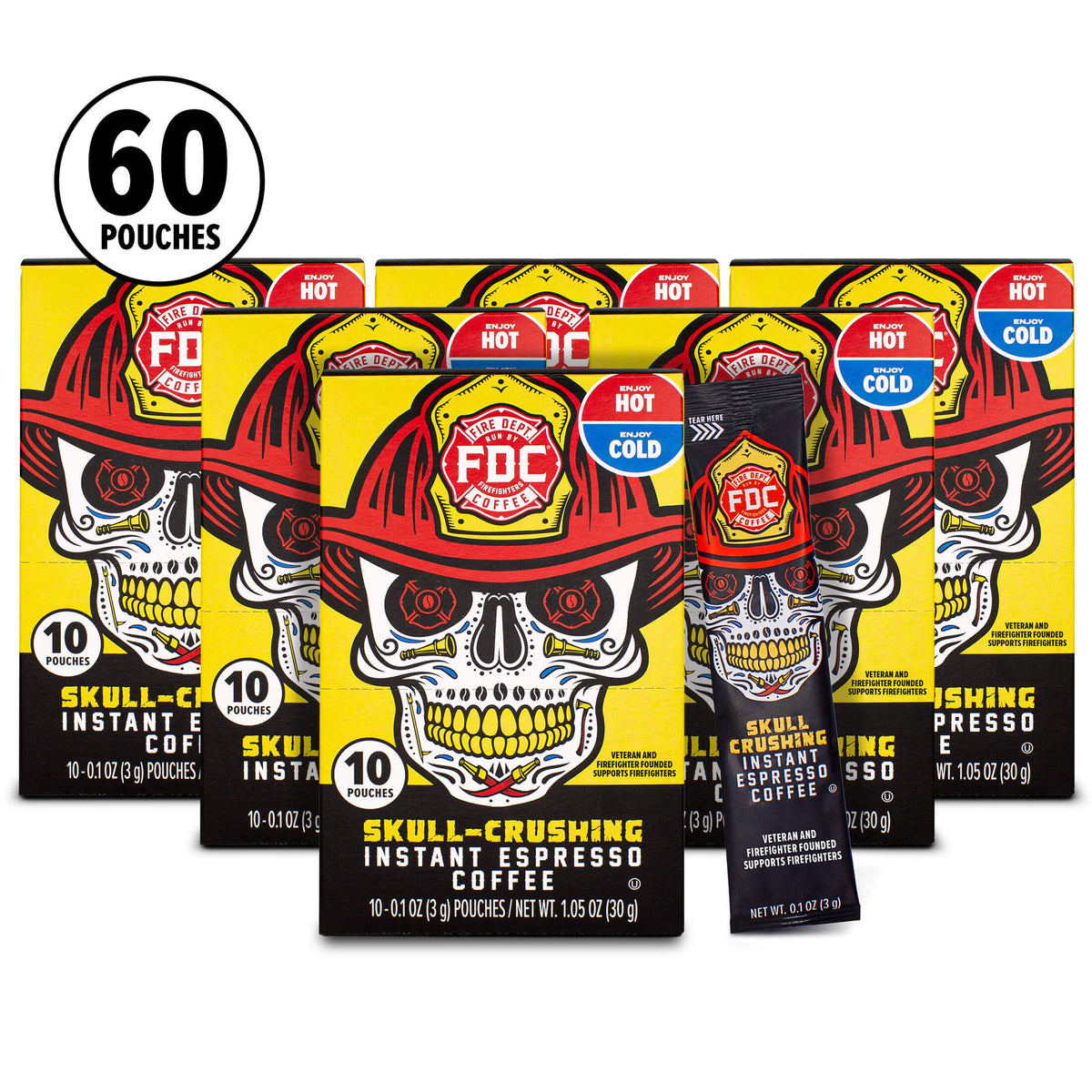 Skull Crushing Instant Espresso Coffee