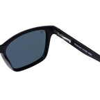 Frontline Optics Loma sunglasses inner frame, nose bridge and hinge close-up