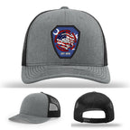 ACTC Firefighting Program instructor leather patch hat