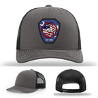 ACTC firefighting program leather patch hat