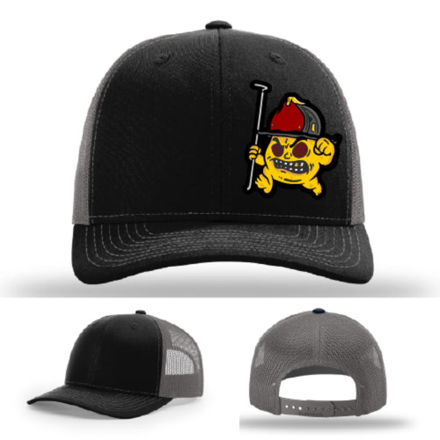 Backdraft Bastard leather patch firefighter hat made for duty and off shift wear