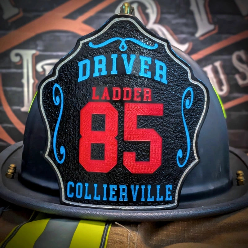 Bare Bones firefighter helmet shield classic style