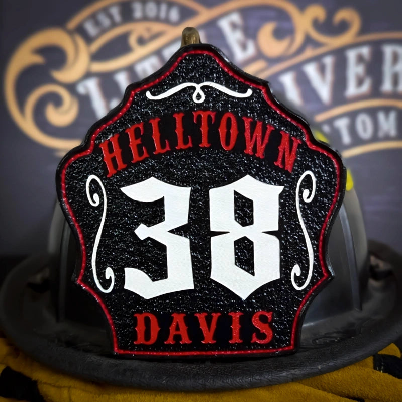 Bare Bones firefighter helmet shield durable construction