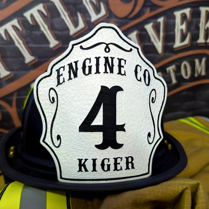 Bare Bones firefighter helmet shield classic fire style