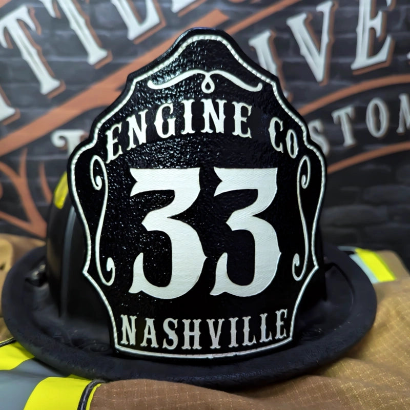 Bare Bones firefighter helmet shield clear firefighter style