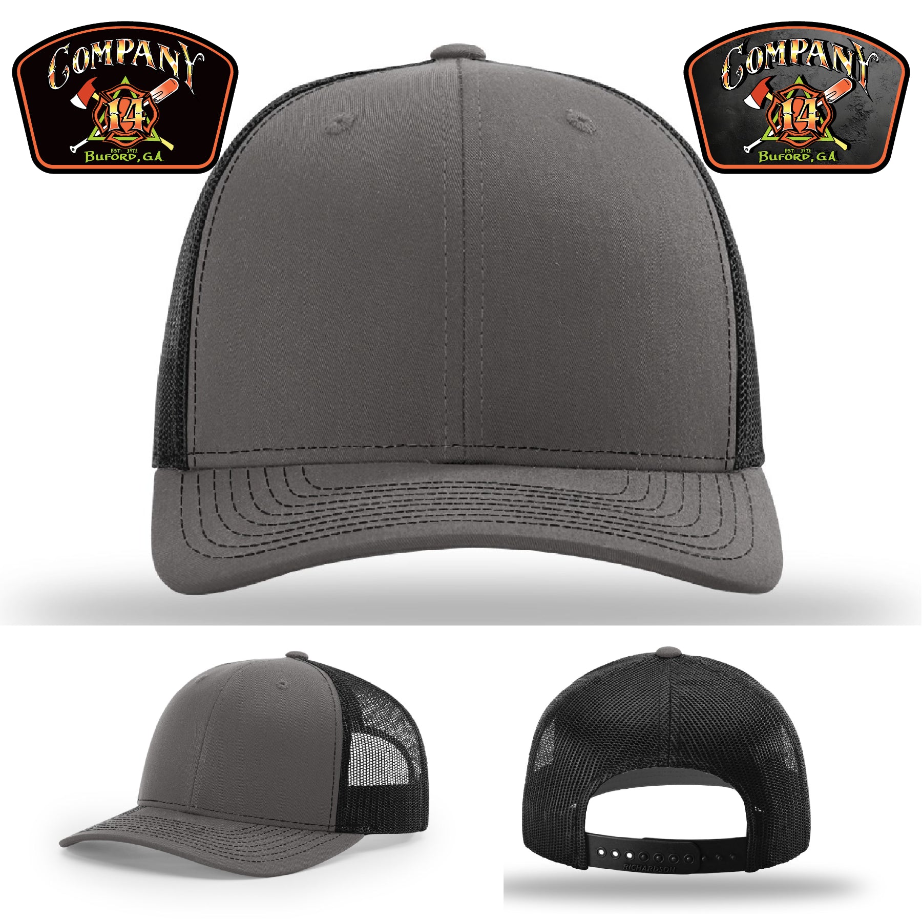 Buford Company 14 logo hat built for comfort and durability