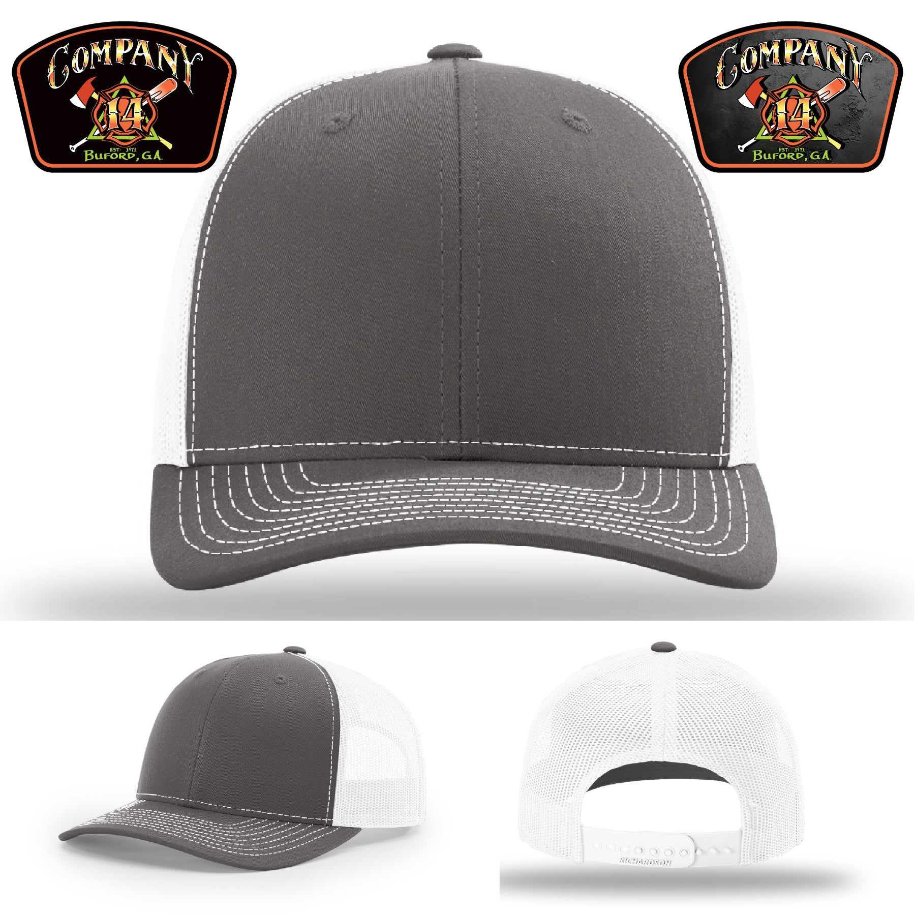 Buford Company 14 station hat with structured Richardson fit