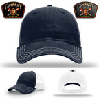 Fire department leather patch hat gallery image one hundred seventy six