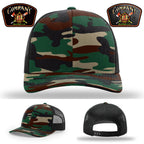 Buford Company 14 department hat with clean burn line detail