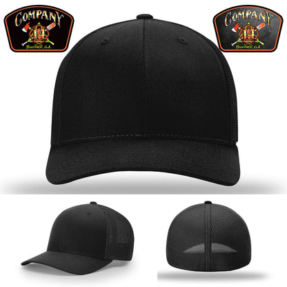 Custom Buford Company 14 hat with full grain leather patch