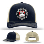 Charlotte Station 9 fire department hat with patch logo