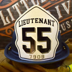Classic custom helmet shield with customizable rockers