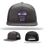 Custom firefighter hat for Colorado West Fire Photo supporters