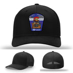Firefighter apparel hat featuring Colorado West Fire Photo patch front