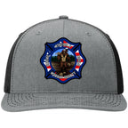 Murray County Fire Department Hat Custom Leather Patch